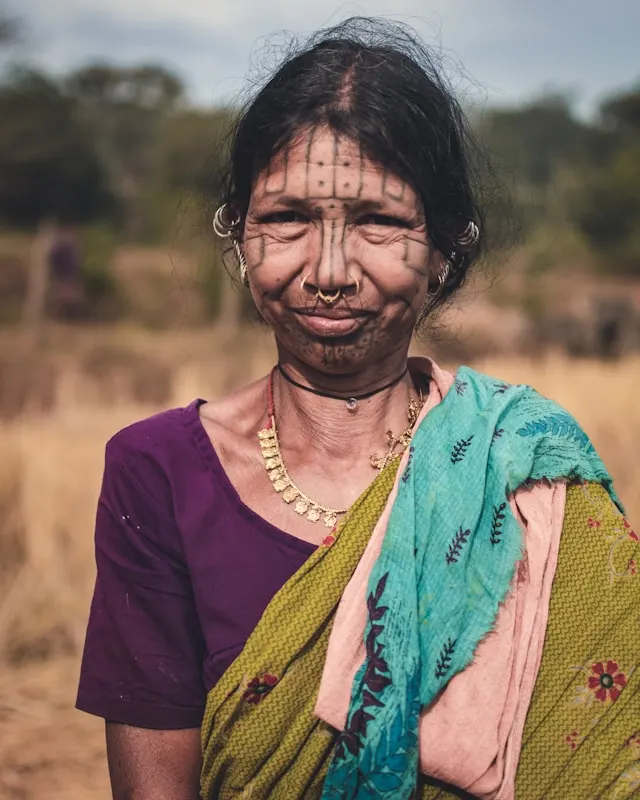 Tribal woman in Odisha