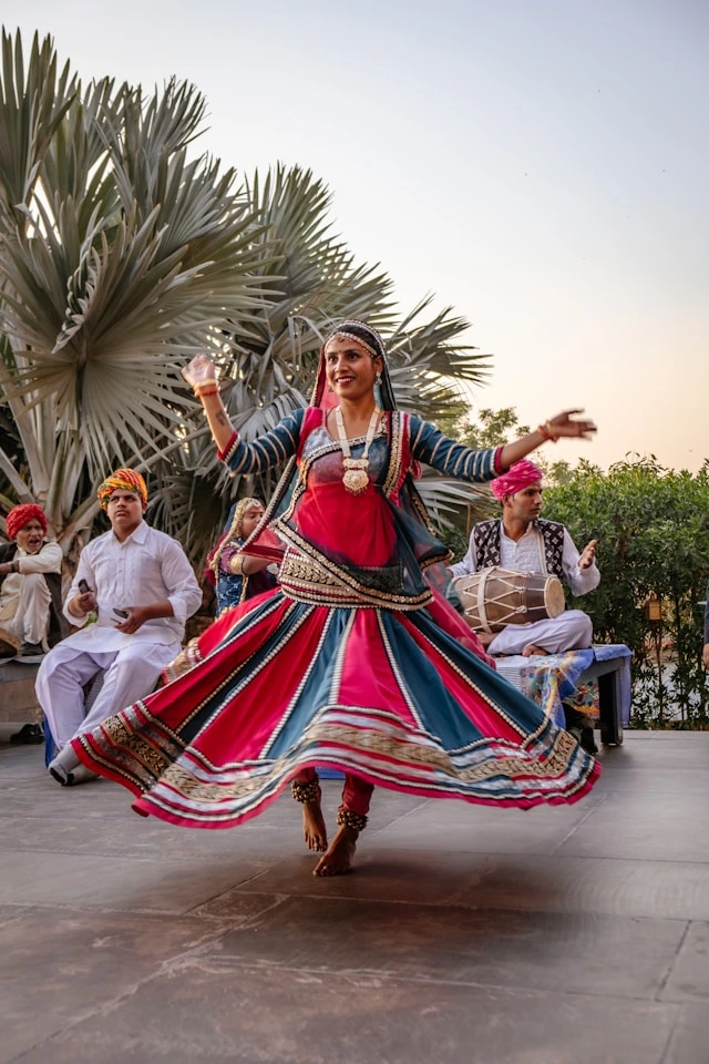 danser in Rajasthan