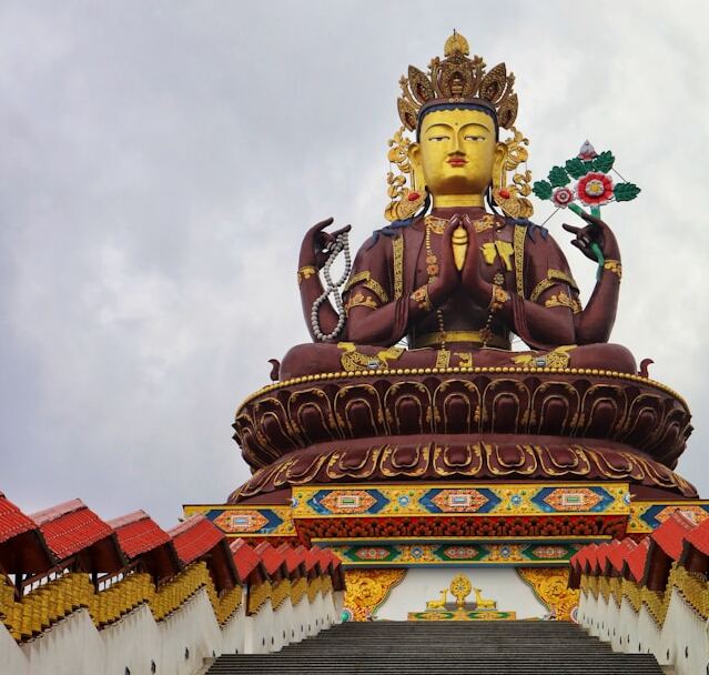 Budhha statue in Sikkim
