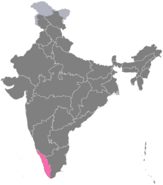 Kerala map