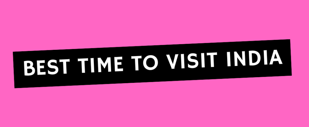 Image best time to visit India